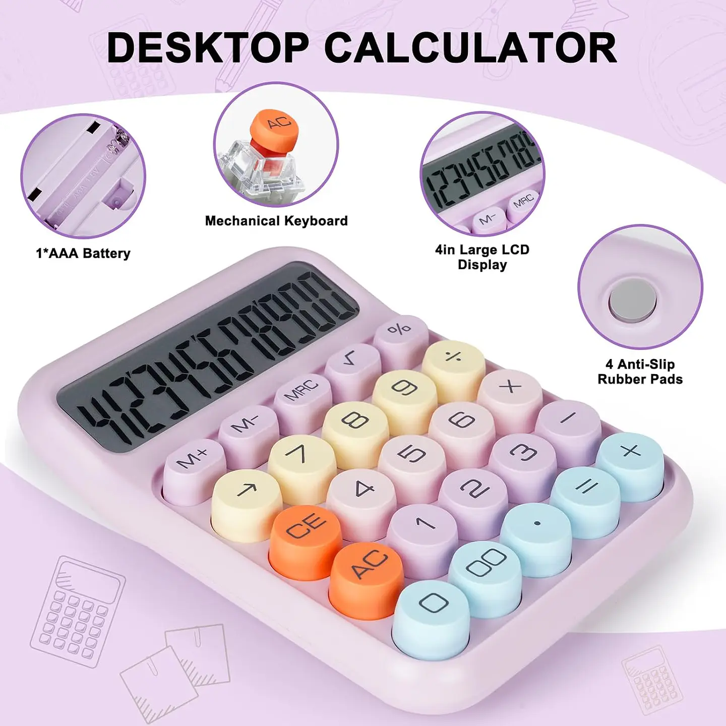 Calculadora mecánica cute 2
