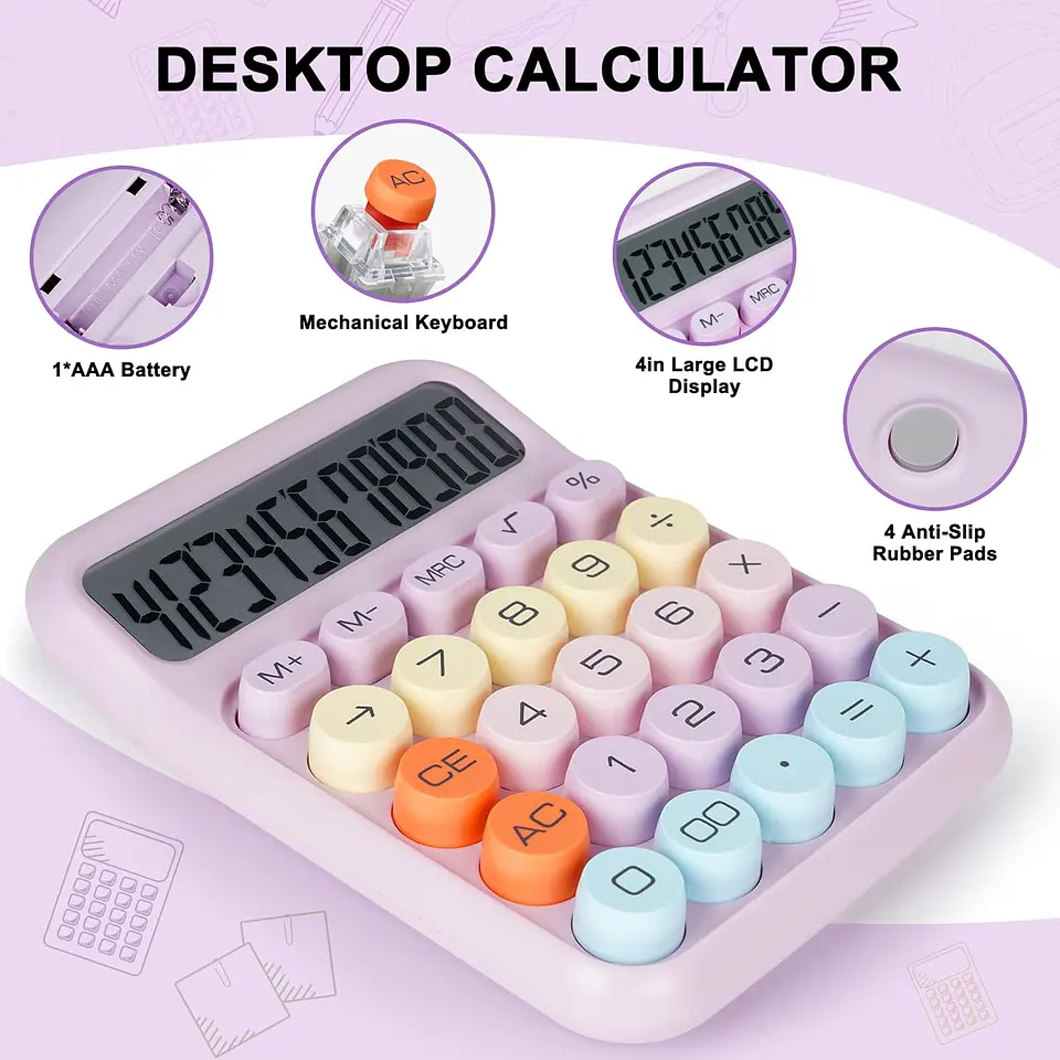 Calculadora mecánica cute 2