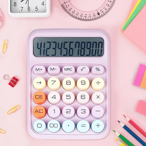 Calculadora mecánica cute