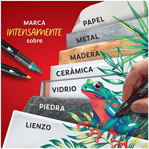 Marcador sharpie acrílico