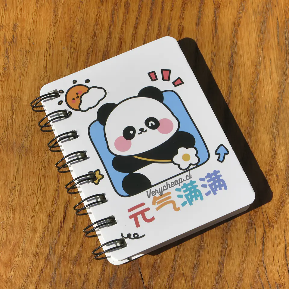 Mini libreta Panda 5
