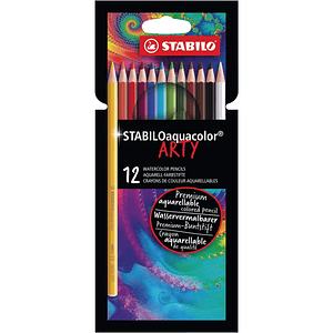 Set 12 stabilo Aquacolor arty