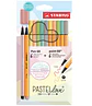 Set 12 stabilo pen 68/ point 88 pastel love - thumbnail 1