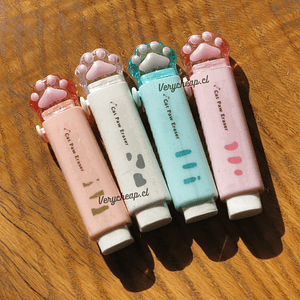 Goma retráctil gatito