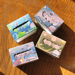 Set 4 washi tape Saturno