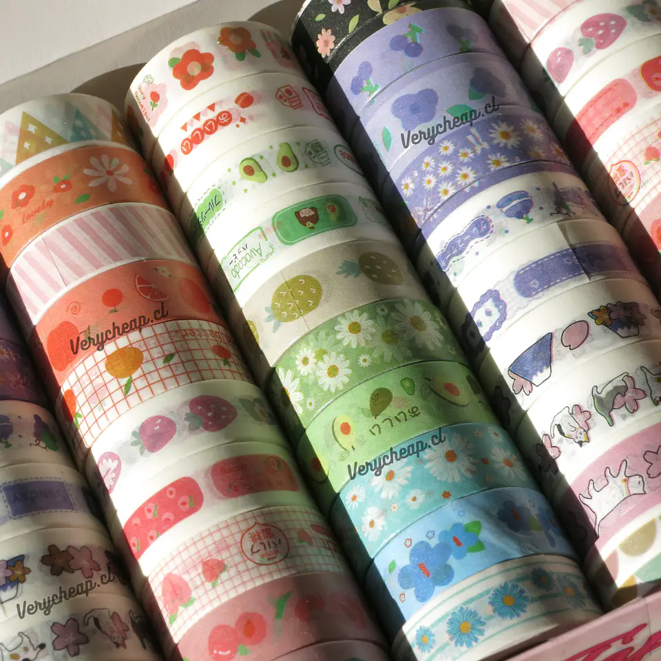 Cinta washi tape diseños 1