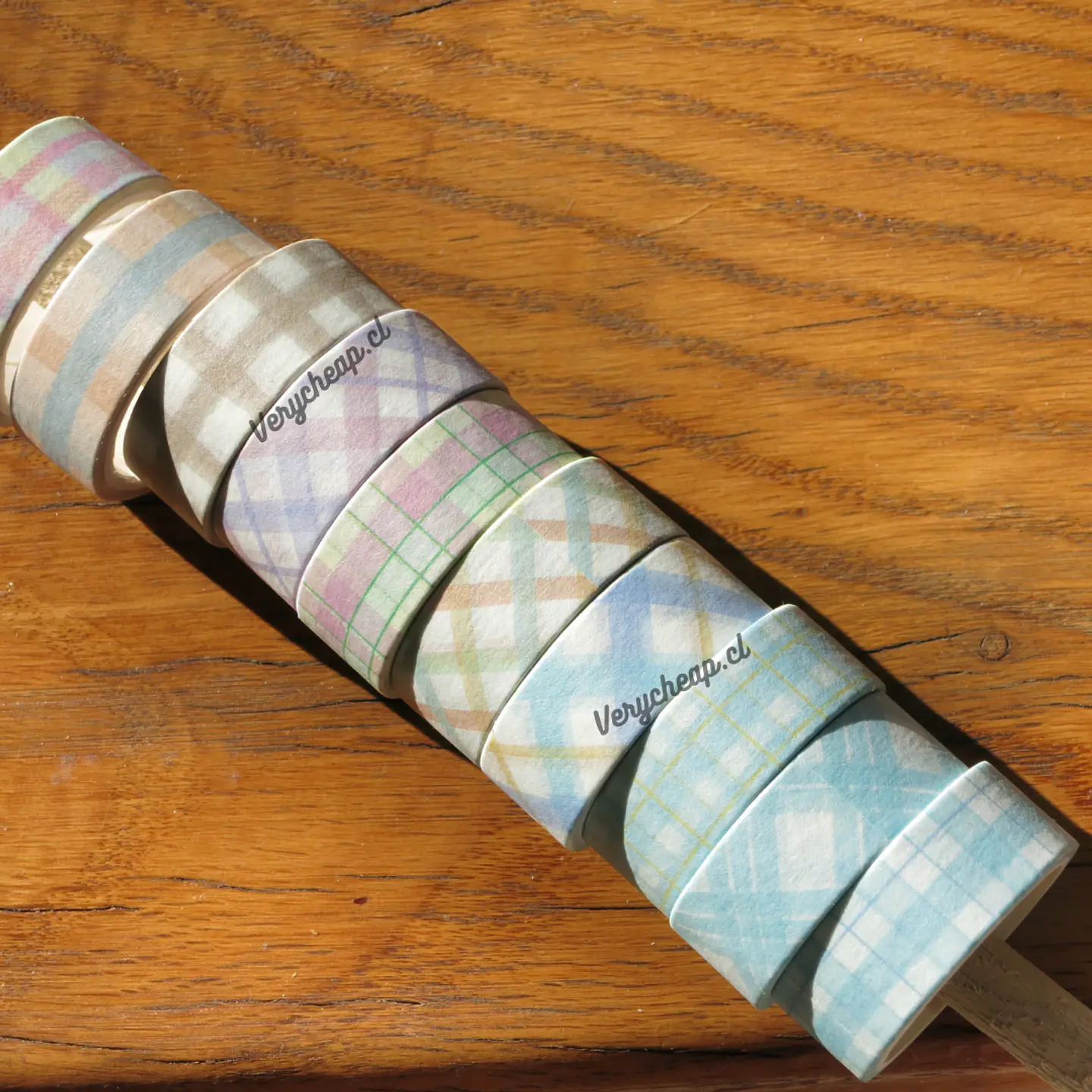 Cinta washi tape cuadros 8