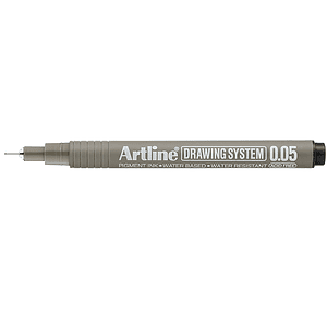 Tiralíneas Artline 0.05 negro