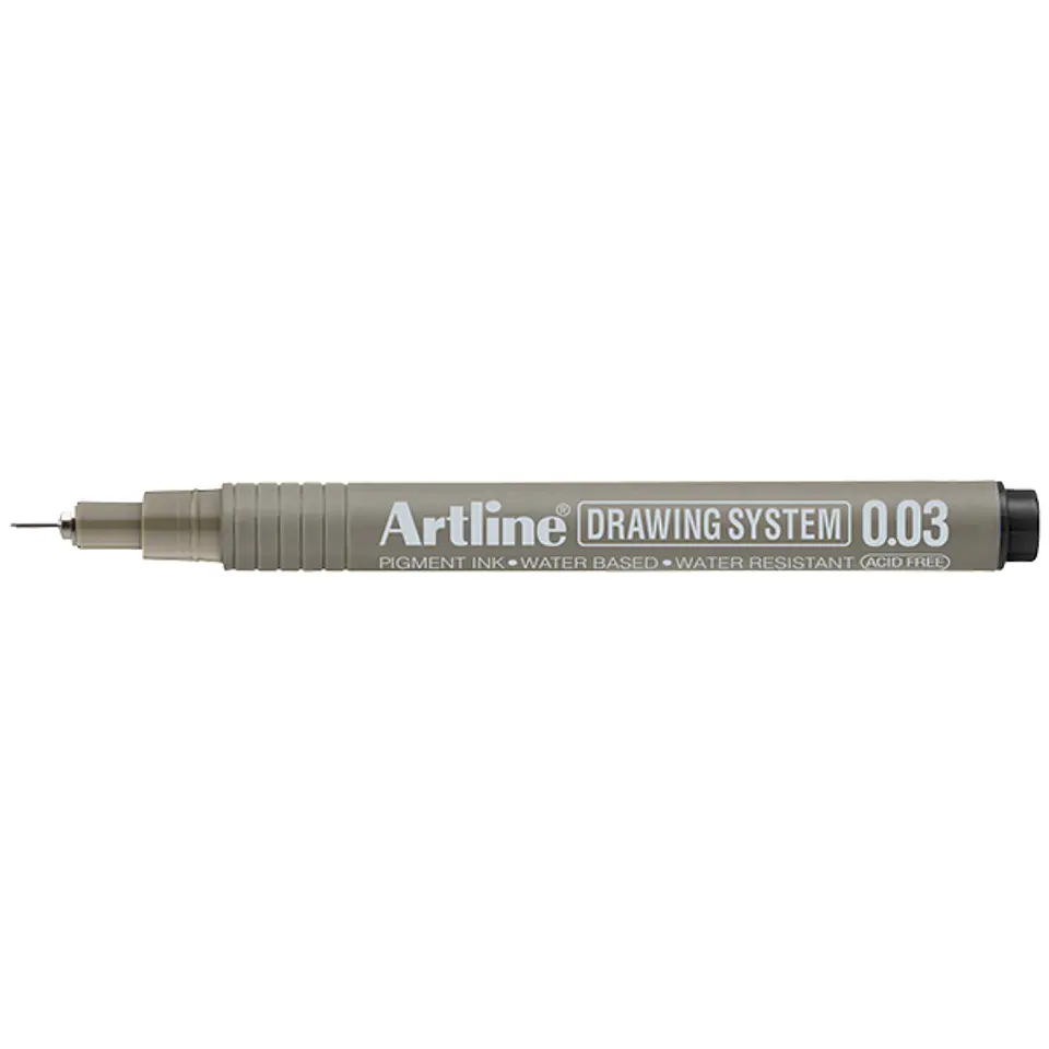 Tiralíneas Artline 0.03 negro 1