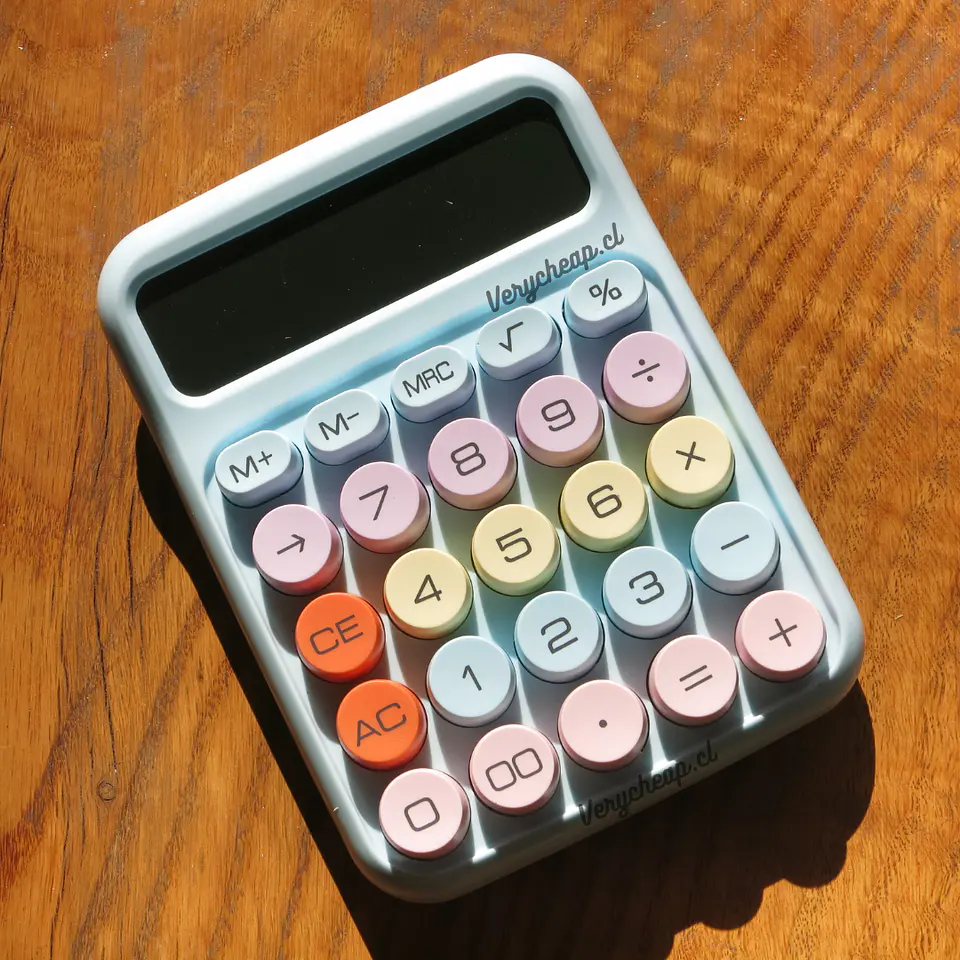 Calculadora mecánica cute 4