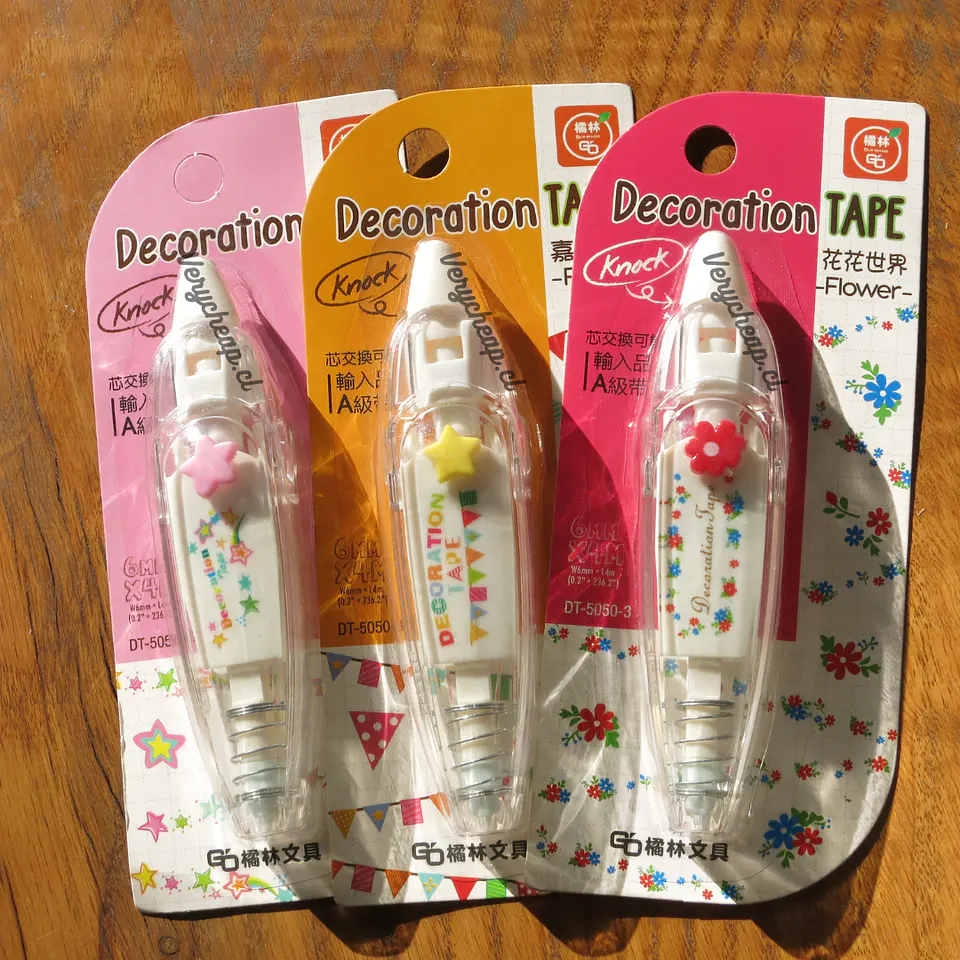 Cinta decorativa diseños 3