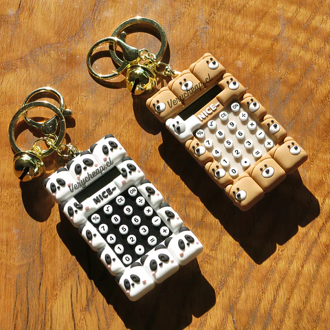 Calculadora llavero rectangular 