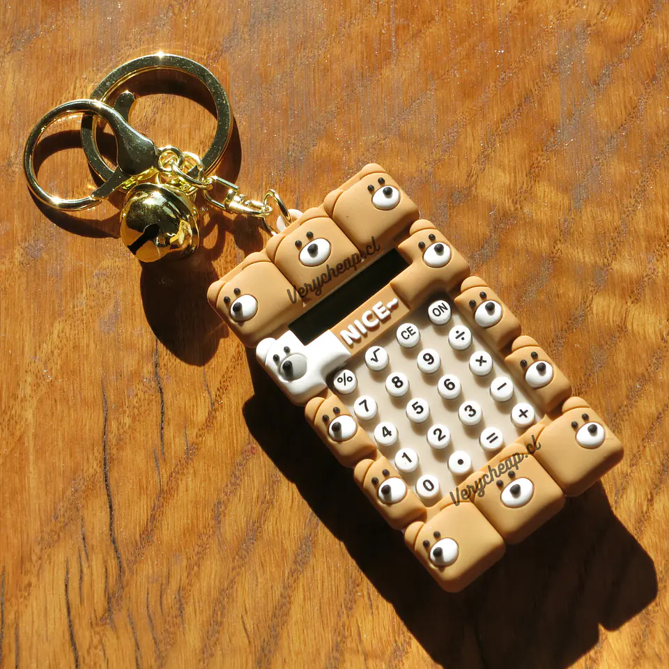 Calculadora llavero rectangular  3