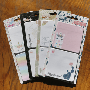 Notas adhesivas post it wero