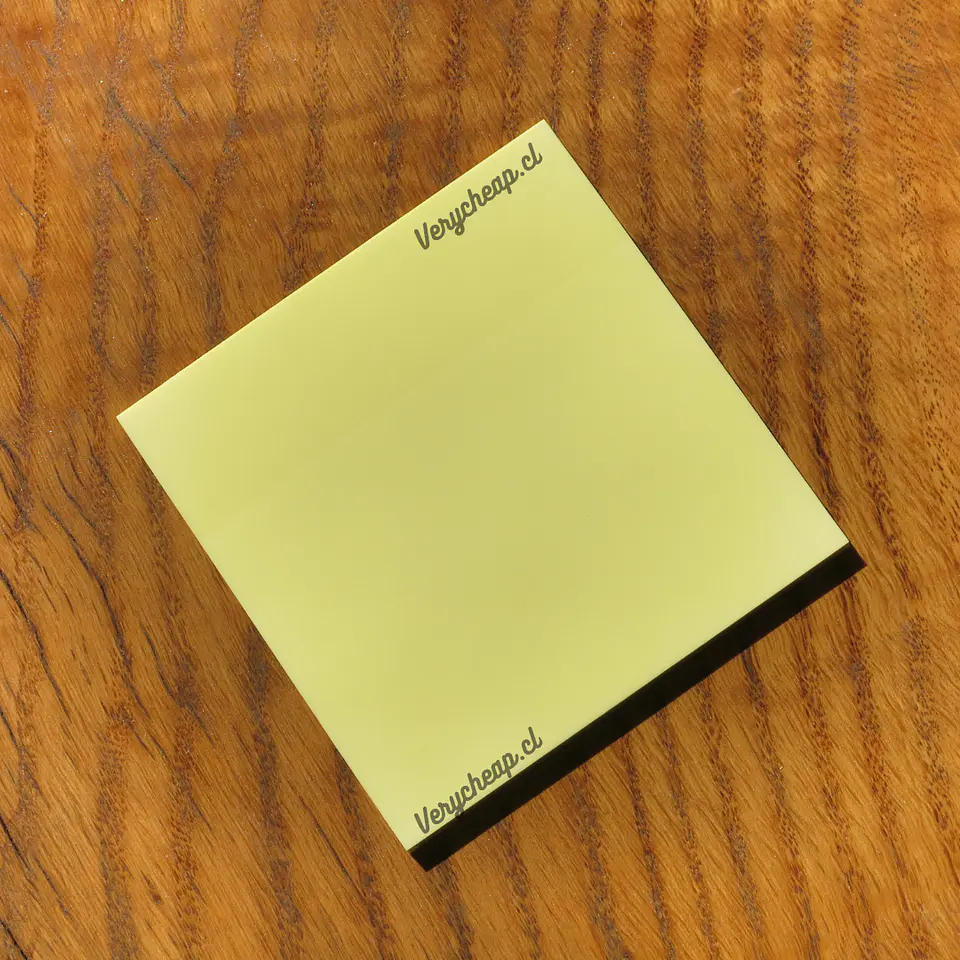 Notas adhesivas post it transparentes pastel 5