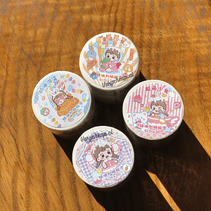 Rollo stickers temáticas