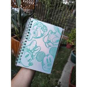 Libreta A5 mooving 100 años disney