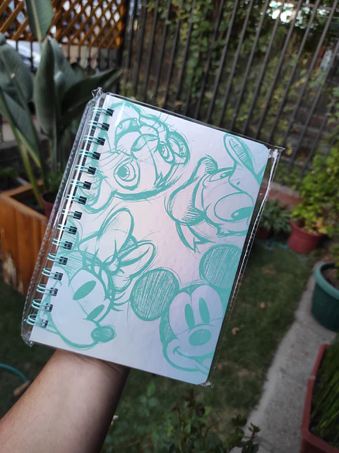 Libreta A5 mooving 100 años disney