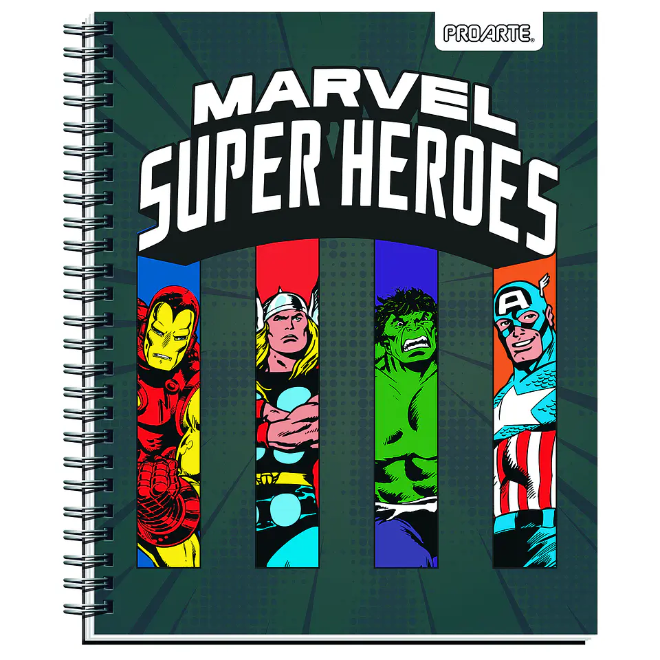 Cuaderno universitario Proarte Marvel 8