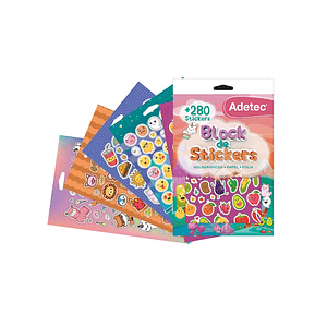 Block stickers kawaii