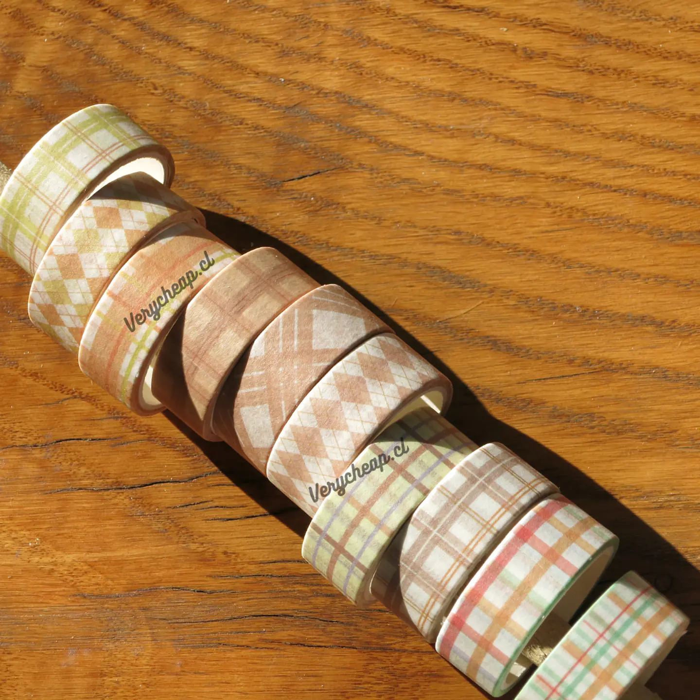 Cinta washi tape cuadros 1