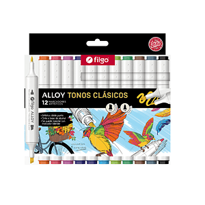 Marcadores artísticos Filgo alloy Clásicos