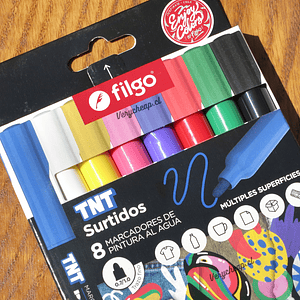 Marcadores acrílicos Filgo TNT 1.0