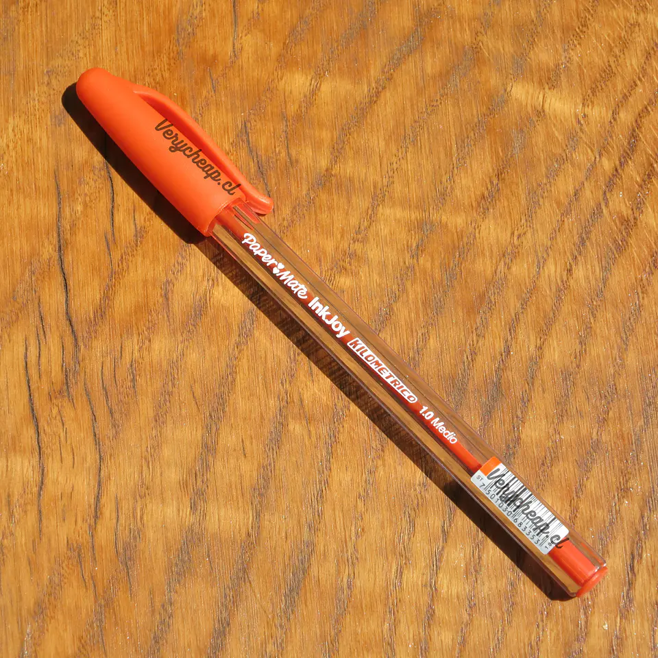 Bolígrafo kilométrico inkjoy paper mate 9