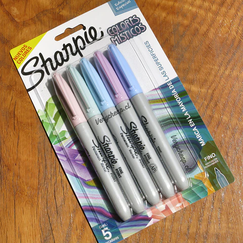 Sharpie colores místicos x5