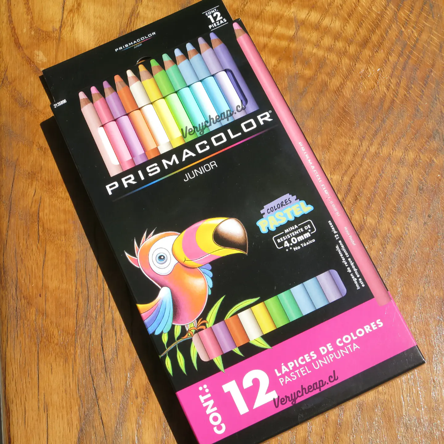 Lápices Prismacolor junior 12 colores pastel 1