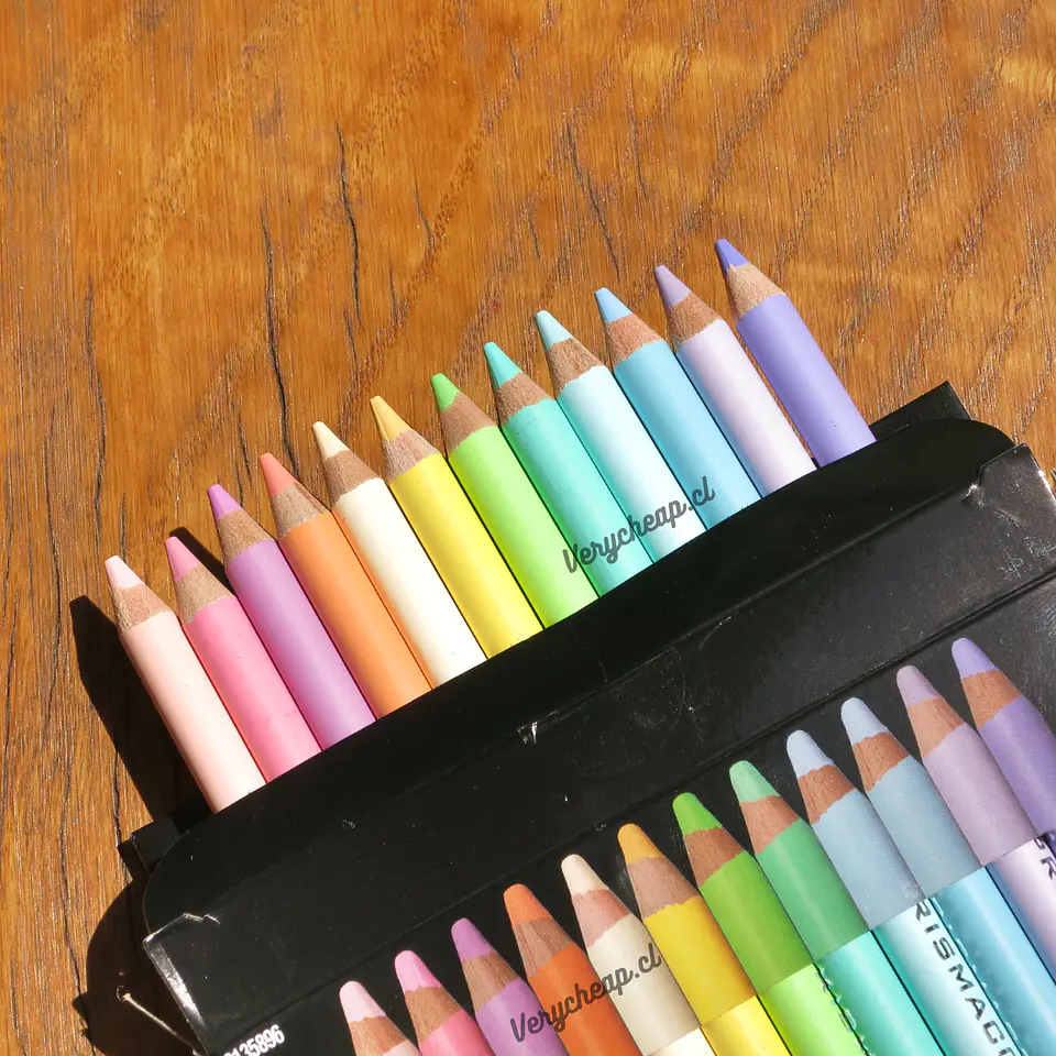 Lápices Prismacolor junior 12 colores pastel 2