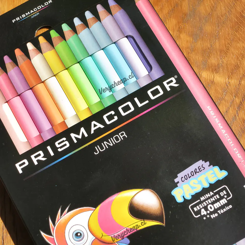 Lápices Prismacolor junior 12 colores pastel 4