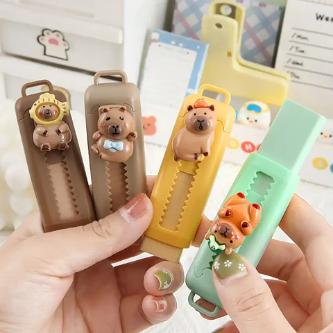 Gomas de borrar capibara