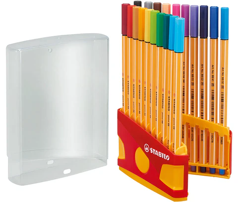 Stabilo point 88 fineliner x20