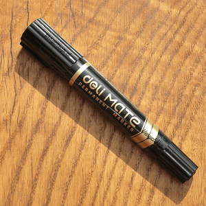 Plumón permanente doble punta Deli mate