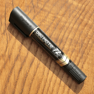 Plumón permanente doble punta Deli mate 72 H