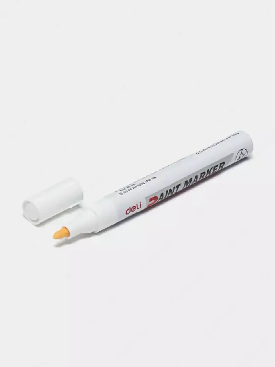 Plumon acrílico blanco Deli 3