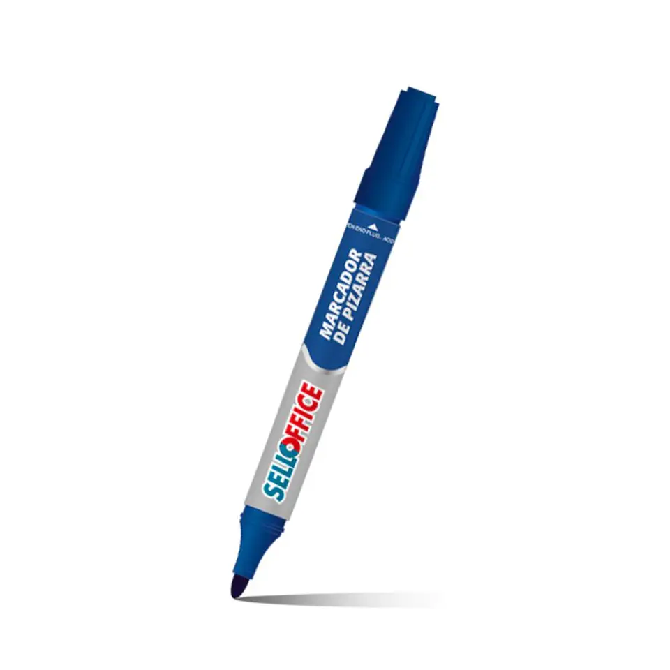 Plumón pizarra azul 1