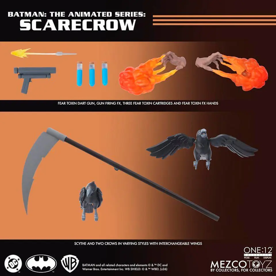 [PREVENTA] SCARECROW - BATMAN: THE ANIMATED SERIES - ONE:12 16
