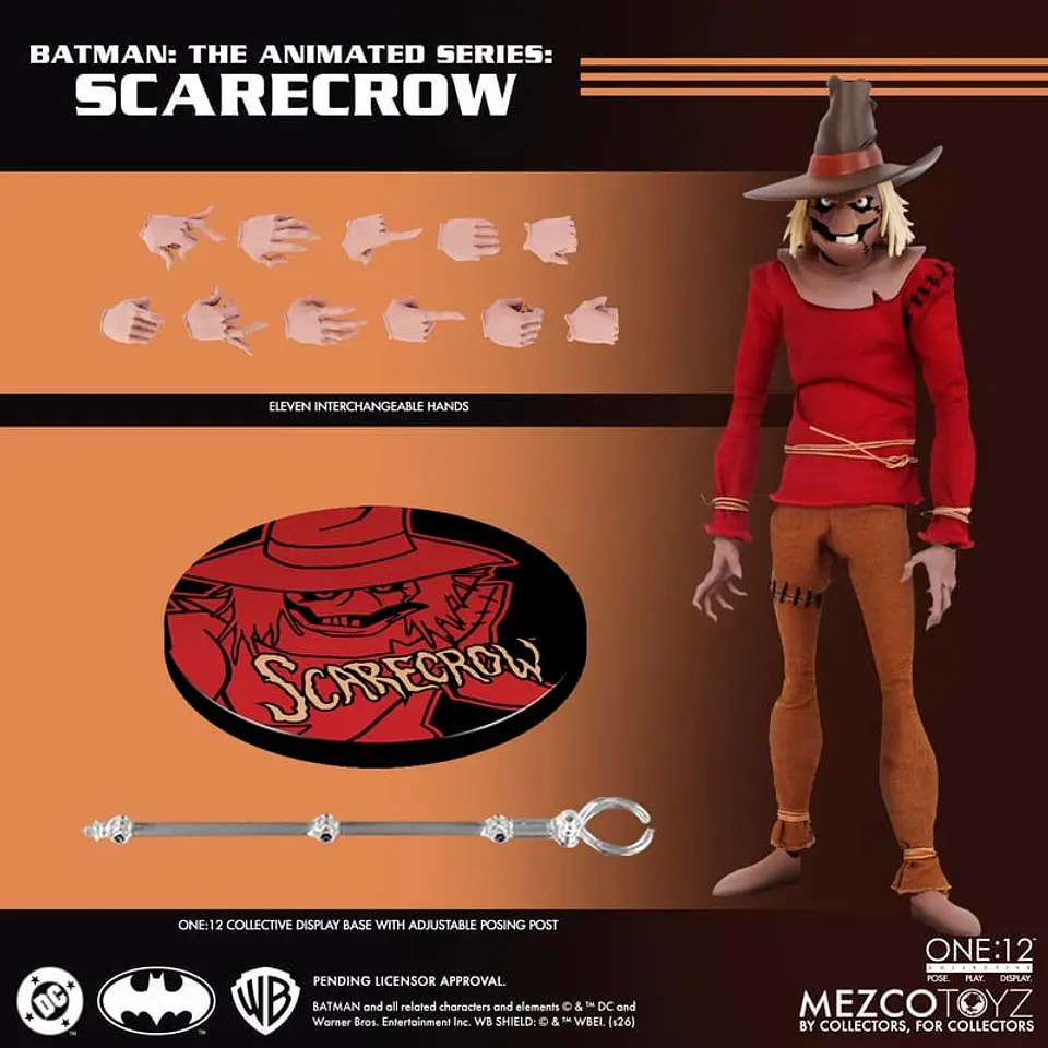 [PREVENTA] SCARECROW - BATMAN: THE ANIMATED SERIES - ONE:12 14