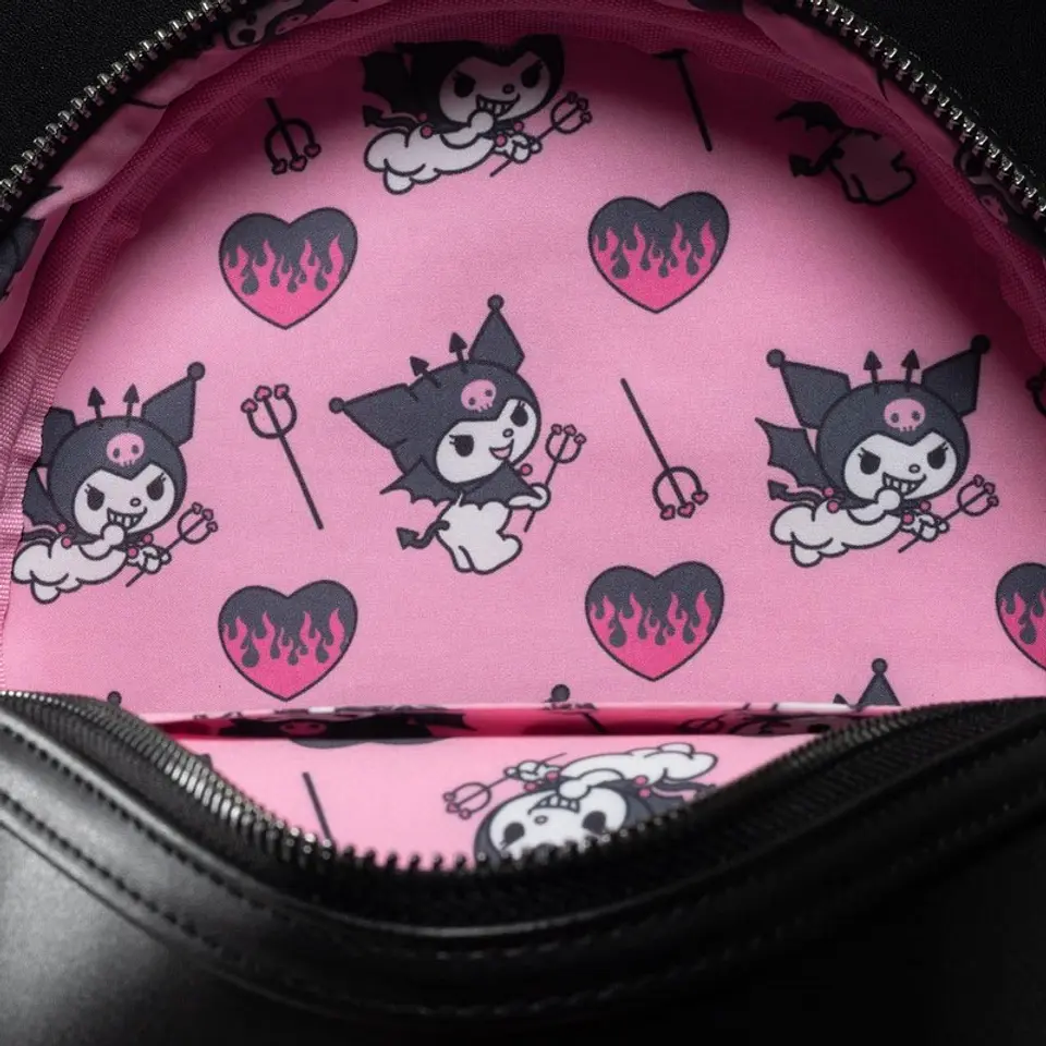 SANRIO KUROMI DEVILISH WINGED - MINI-BACKPACK 9
