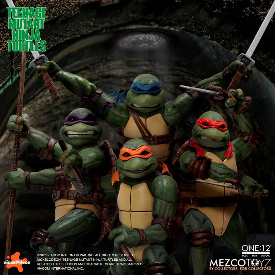 [PREVENTA] TMNT - 1990 MOVIE BOXED SET - ONE:12 7
