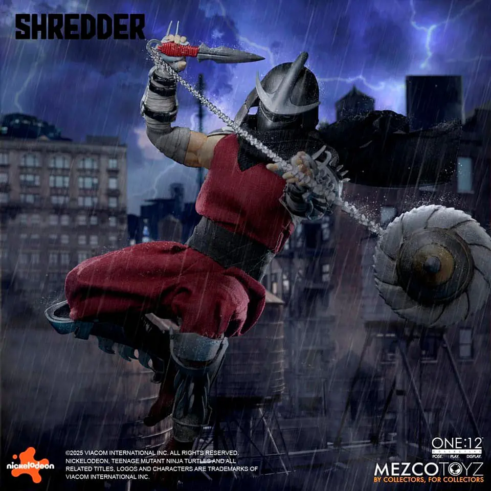 [PREVENTA] SHREDDER - TMNT - ONE:12 3