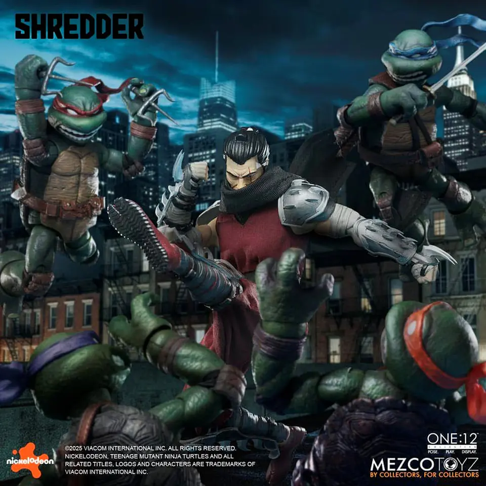 [PREVENTA] SHREDDER - TMNT - ONE:12 4
