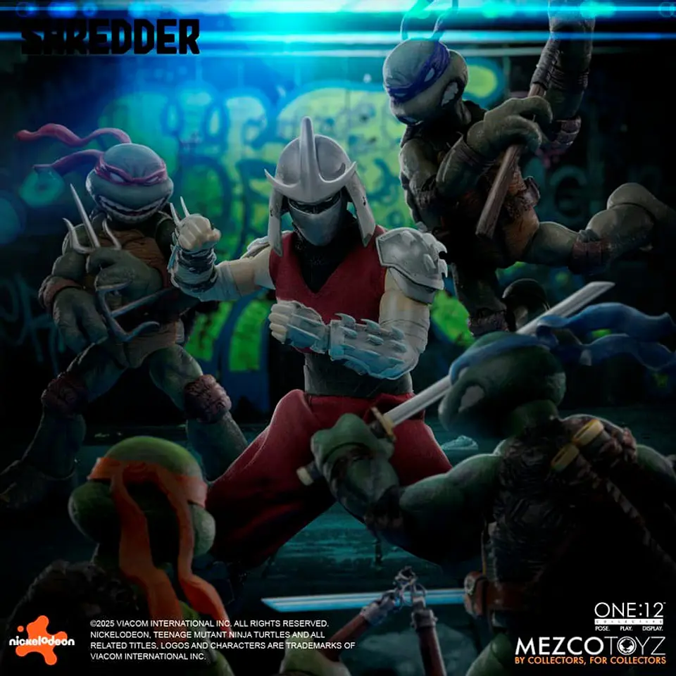 [PREVENTA] SHREDDER - TMNT - ONE:12 6