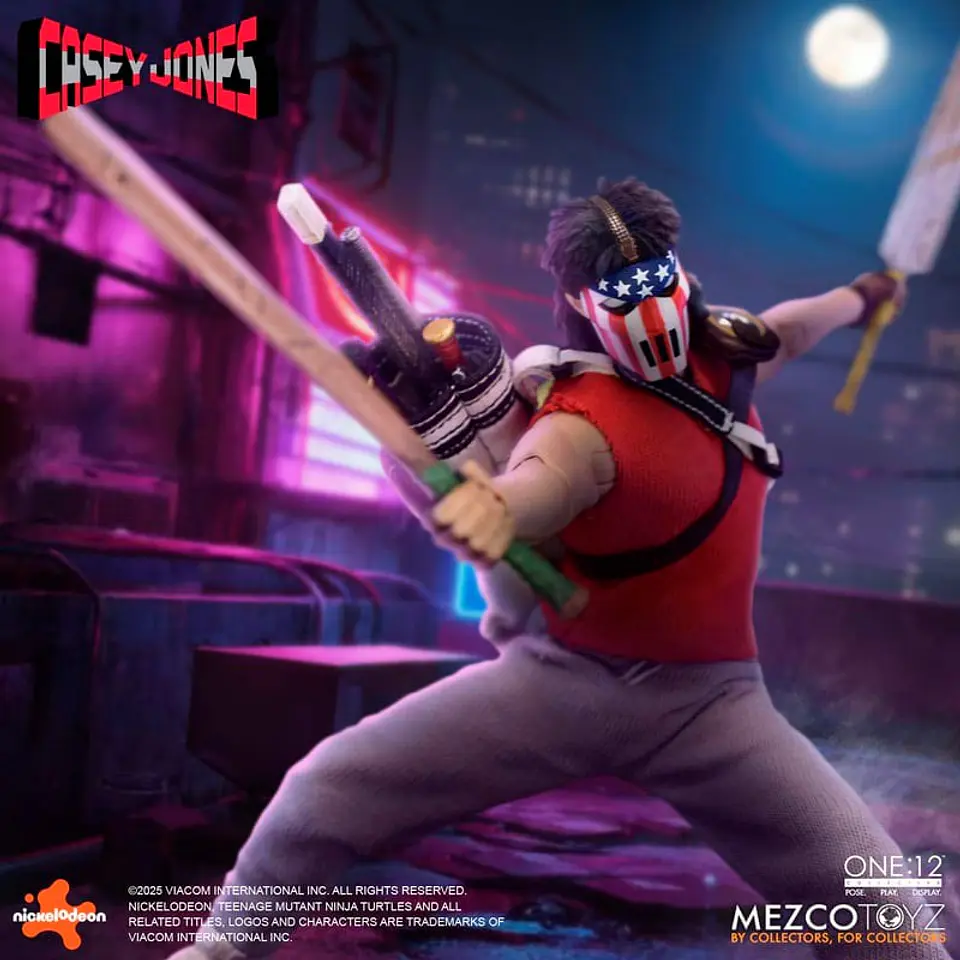 [PREVENTA] CASEY JONES VERSION 2 - TMNT - ONE:12 8