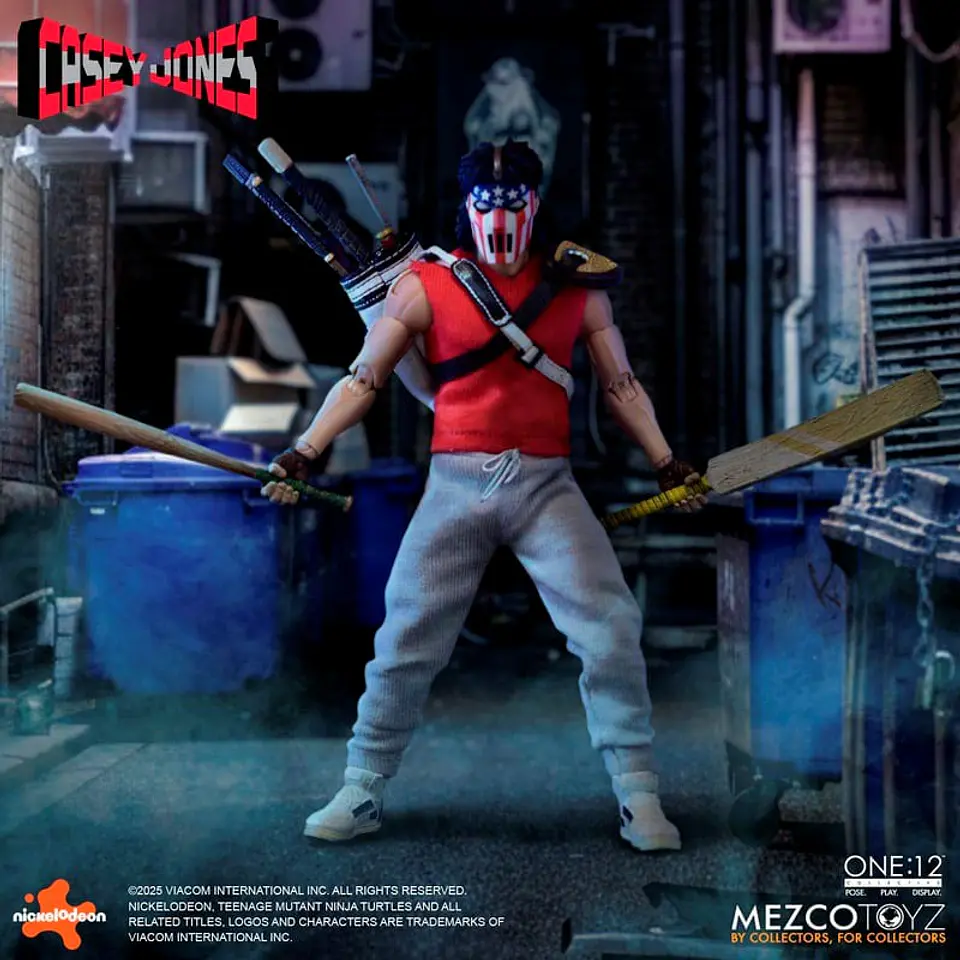 [PREVENTA] CASEY JONES VERSION 2 - TMNT - ONE:12 9
