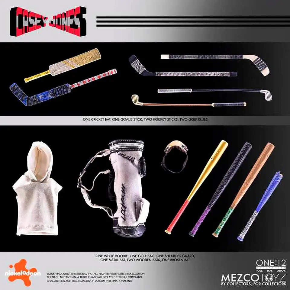 [PREVENTA] CASEY JONES VERSION 2 - TMNT - ONE:12 14