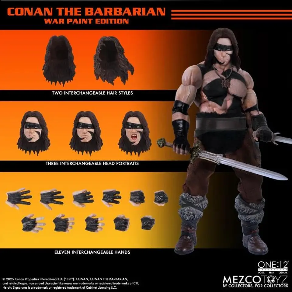 [PREVENTA] CONAN THE BARBARIAN (1982 MOVIE) - ONE:12 6