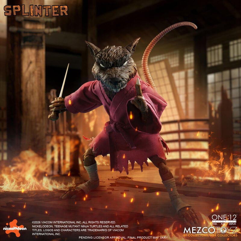 [PREVENTA] SPLINTER - TMNT - ONE:12